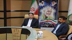 دیدار نوروزی رئیس‌کل دادگستری ایلام با بازرس کل استان/ تقدیر از عملکرد مجموعه بازرسی